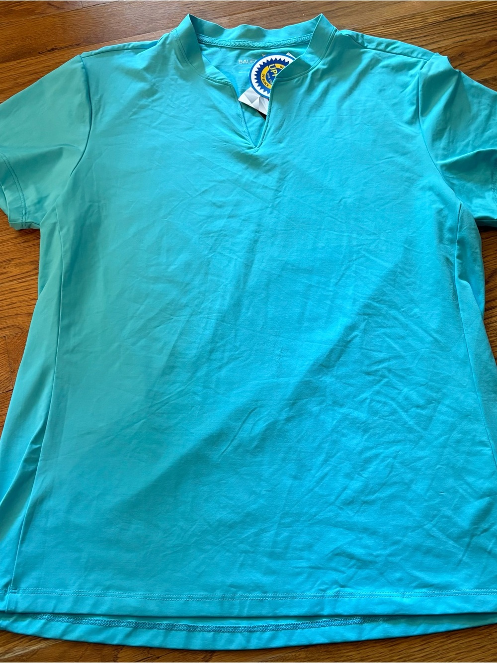 Woman's Baleaf Black Golf/Tennis Shirt - Size L - New